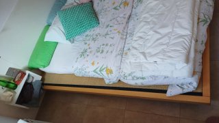Base Cama Tatami Madera y Bambú
