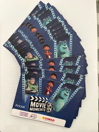45 pacchetti figurine Pixar Movie Moments