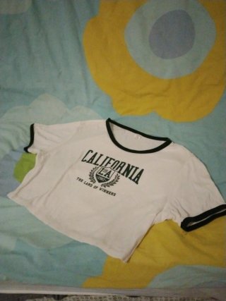 Lote 4 Camisetas Crop Talla M