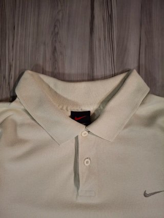 Polo Nike beige hombre talla S