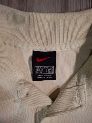 Polo Nike beige hombre talla S