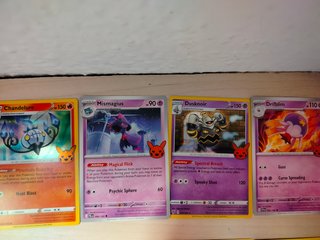 Lote Cromos Pokemon Trick or Trade