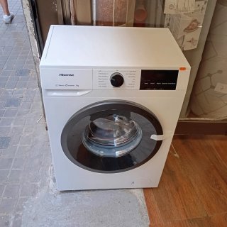 Lavadora Hisense Steam Inverter 7kg