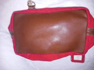 Bolso Tommy Hilfiger Rojo Corduroy