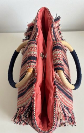 Bolso Woman Secret Flecos Madera