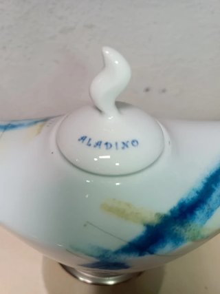 Moka Aladino Ceramica e Metallo