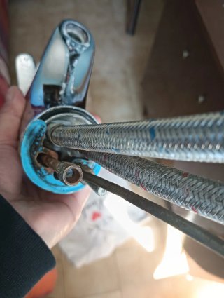 Rubinetto lavello cromato