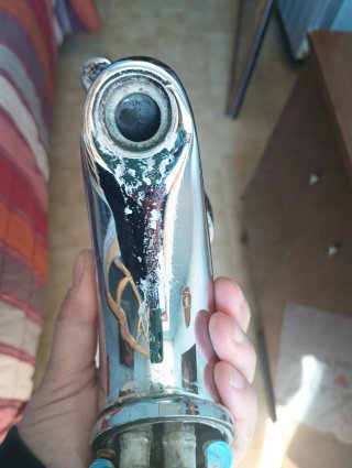 Rubinetto lavello cromato