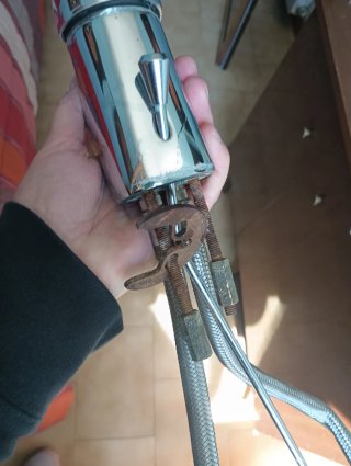 Rubinetto lavello cromato