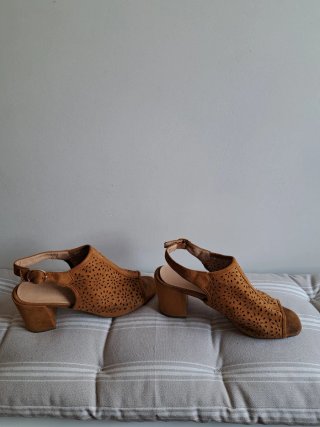 Sandalias Marrones Abiertas