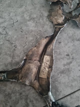 Colgante artesanal Plata de Ley 925. 92 gramos