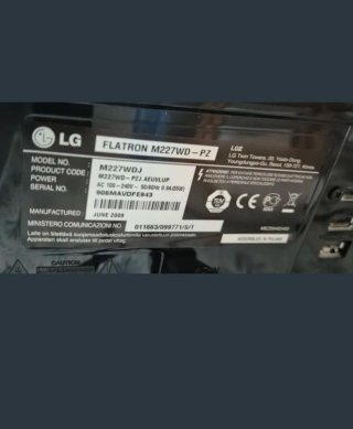 Monitor LG FLATRON M227WD 22"