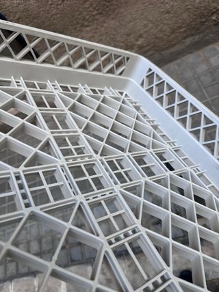 Cesta para lavavajillas industrial