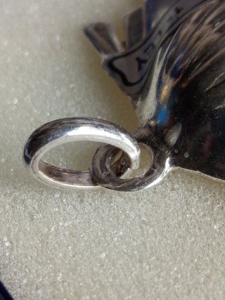 Colgante Concha Compostela Plata 925 sin uso