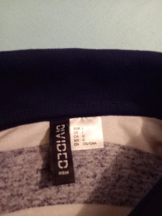 Maglia bambina a righe