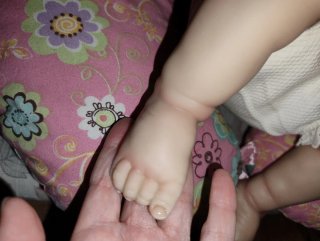 Muñeca bebé tipo reborn