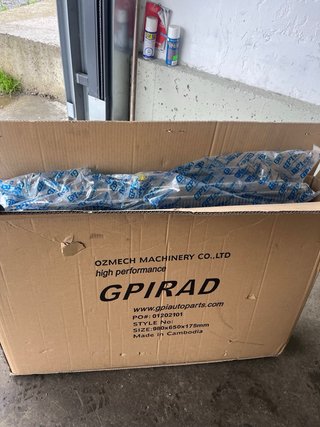 Radiador sobredimensionado Nissan Y61 Swap m57