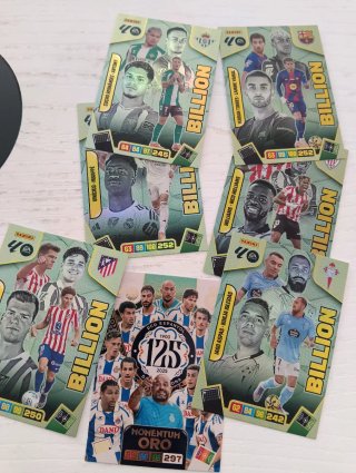 Lotes Cromos Adrenalyn XL 25/26.y 24/25.