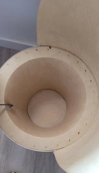 Butaca vintage beige