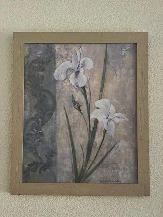 Cuadro Flores Deborah K. Ellis 86x72cm