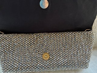 Bolso fiesta Latouche dorado y plateado