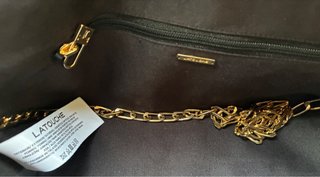 Bolso fiesta Latouche dorado y plateado