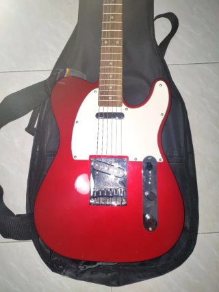 Guitarra Eléctrica Fender Squier Telecaster Roja