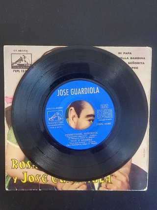 Vinilo EP José Guardiola - Di Papá - 1962