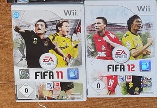 Pacchetto 2 Giochi Wii FIFA 11 e FIFA 12