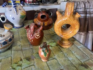 Botijos de cerámica y terracota
