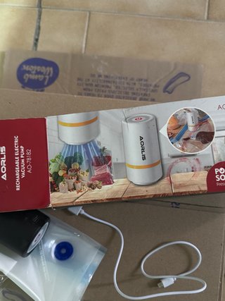 Pompa Elettrica Sottovuoto Ricaricabile