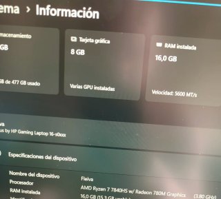 HP Victus 16 RTX 4060 Ryzen 7 512 16