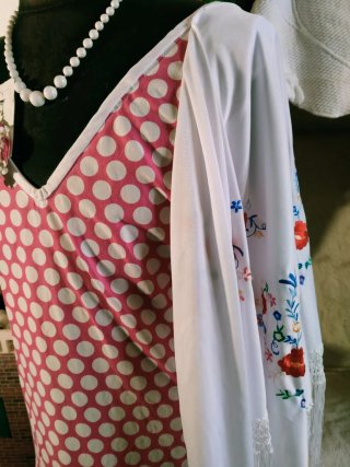 Traje Flamenca Gitana sevillana talla 48