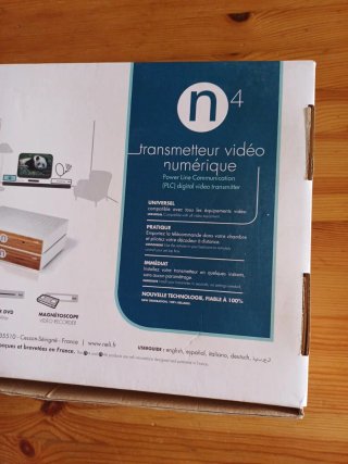 Transmisor video digital neli Satelite TV TDT DVD