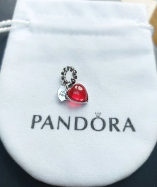 Charm Pandora Cuore Rosso