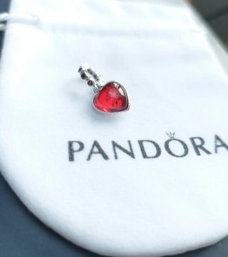 Charm Pandora Cuore Rosso