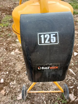 Hormigonera Eléctrica Amarilla