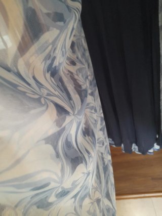 Vestido azul y blanco sin estrenar