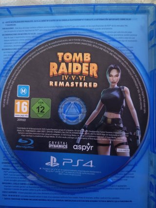Tomb Raider IV V VI Remastered PS4
