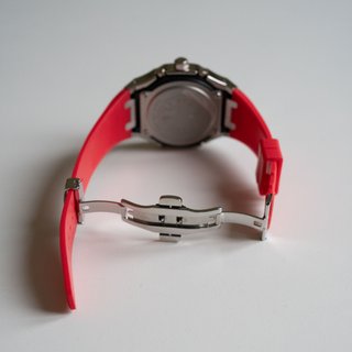 Reloj G-Shock GA-2100 Mod Acero Rojo