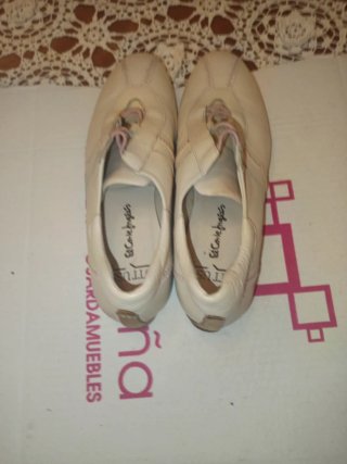 Zapatos Lotus Beige Mujer
