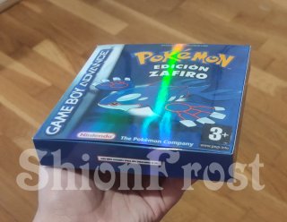 Caja IRIDISCENTE Pokémon Edición Zafiro