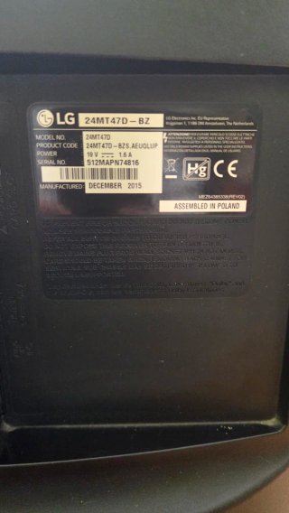 Television LG 24 pulgadas