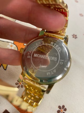 Relógio Michael Kors Dourado Com Brilhantes