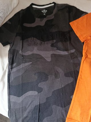 Lote 2 Camisetas Hollister Talla XS