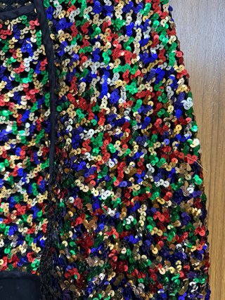 Chaleco Ted Lapidus Vintage Lentejuelas