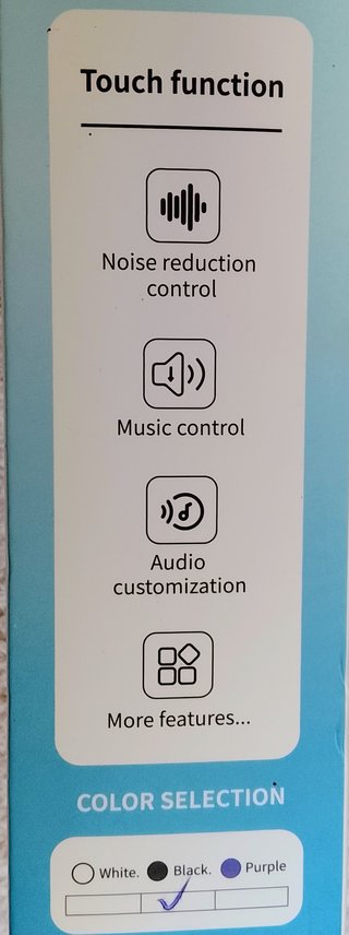 Auriculares Bluetooth Touch HIFI