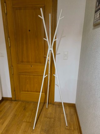 Perchero de pie Ikea blanco
