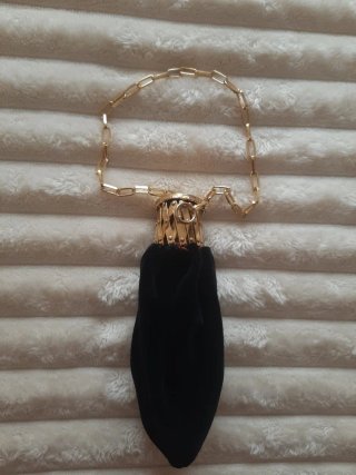 Bolso Limosnera Seda Auténtico 1900