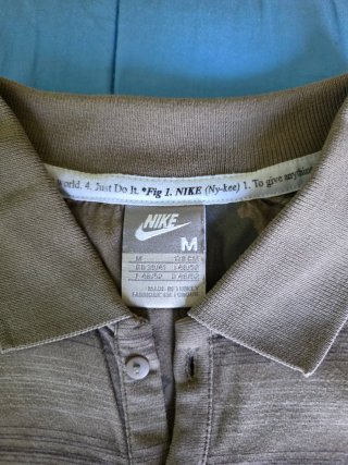 Polo Nike Vintage Righe Taglia M